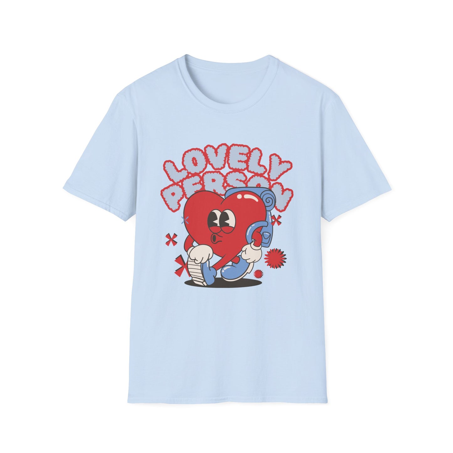 Heart Graphic Unisex T-Shirt - 'Lovely Person'