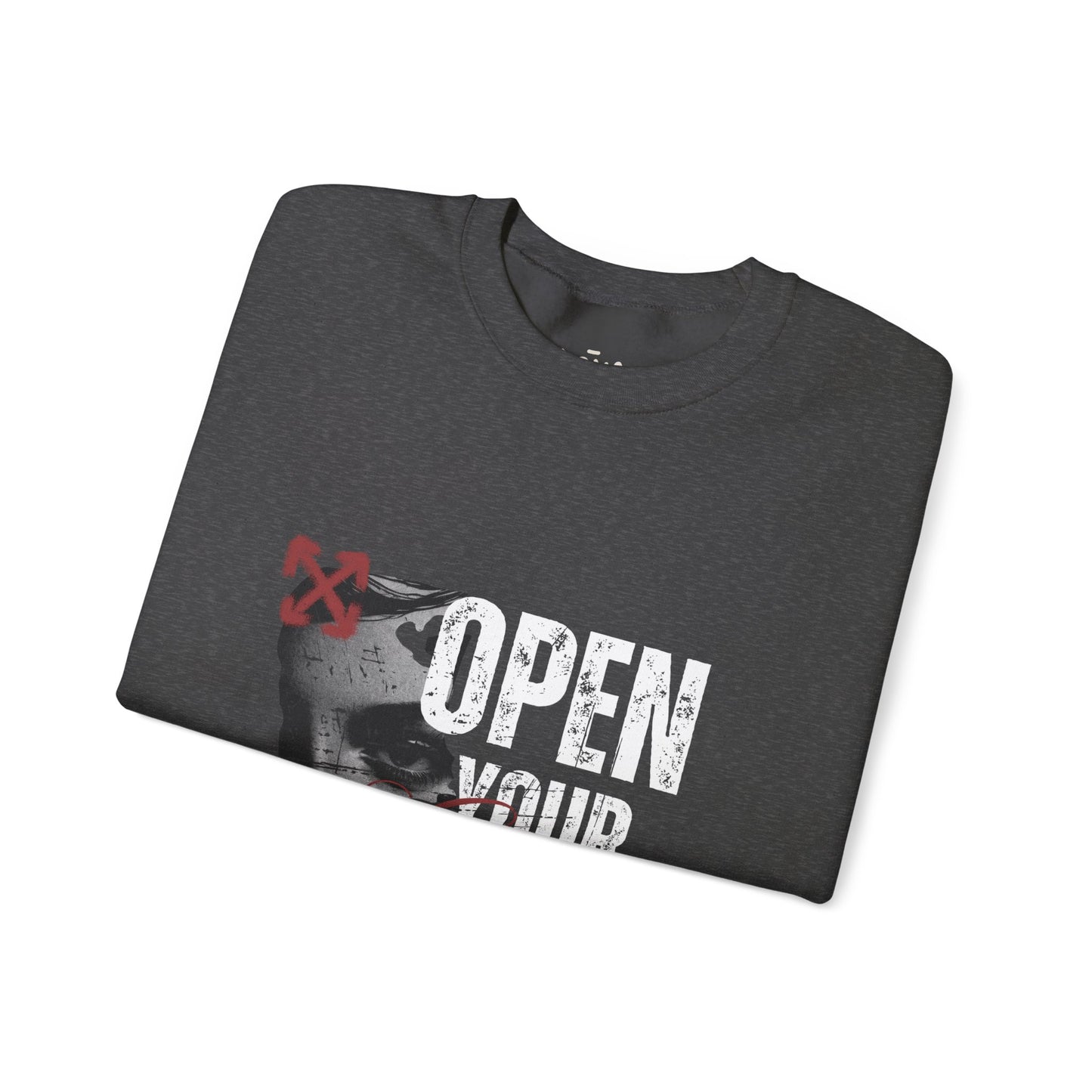 Crewneck Sweatshirt 'Open Your Eyes'