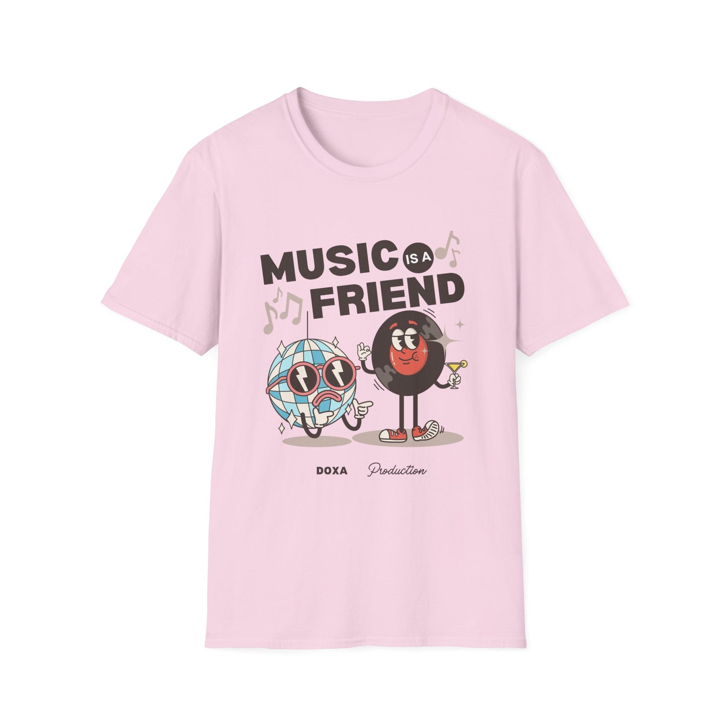 Music is a Friend T-Shirt