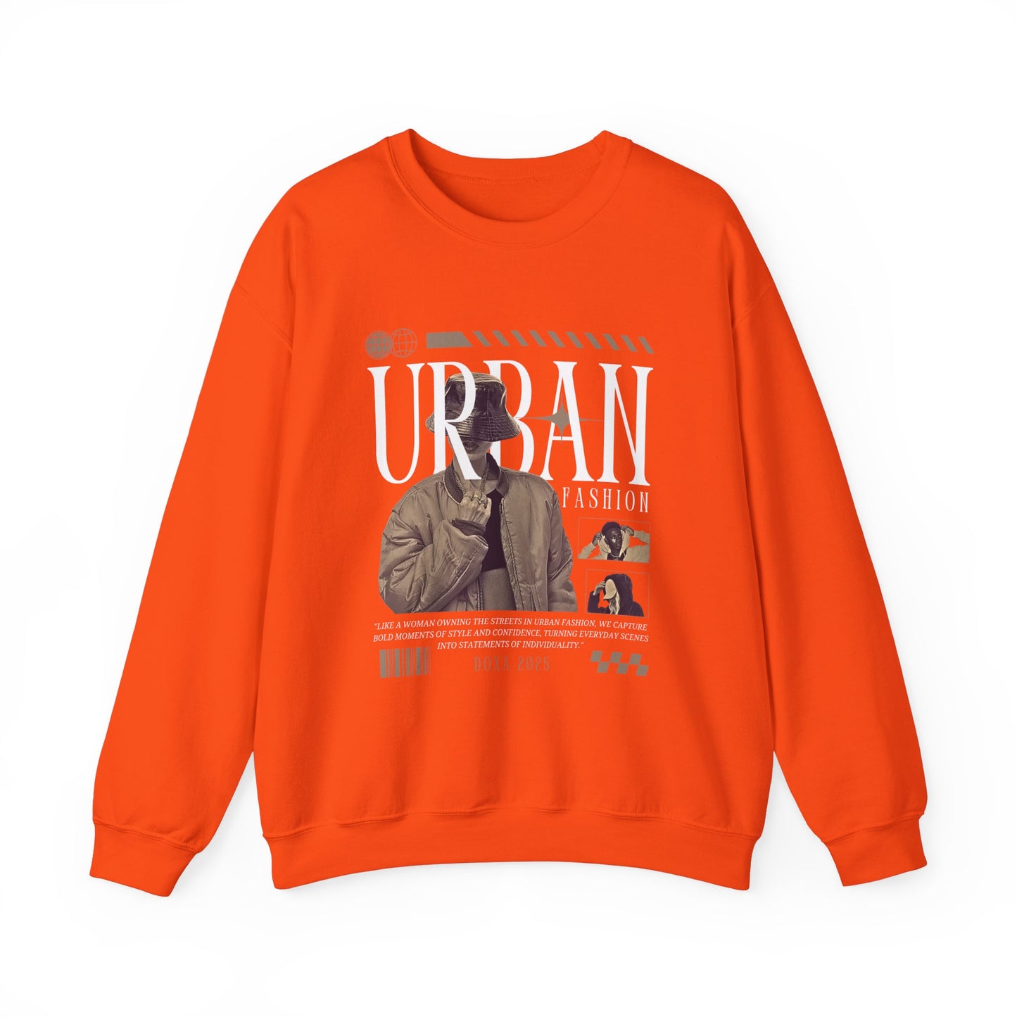 Urban Fashion Crewneck Sweatshirt