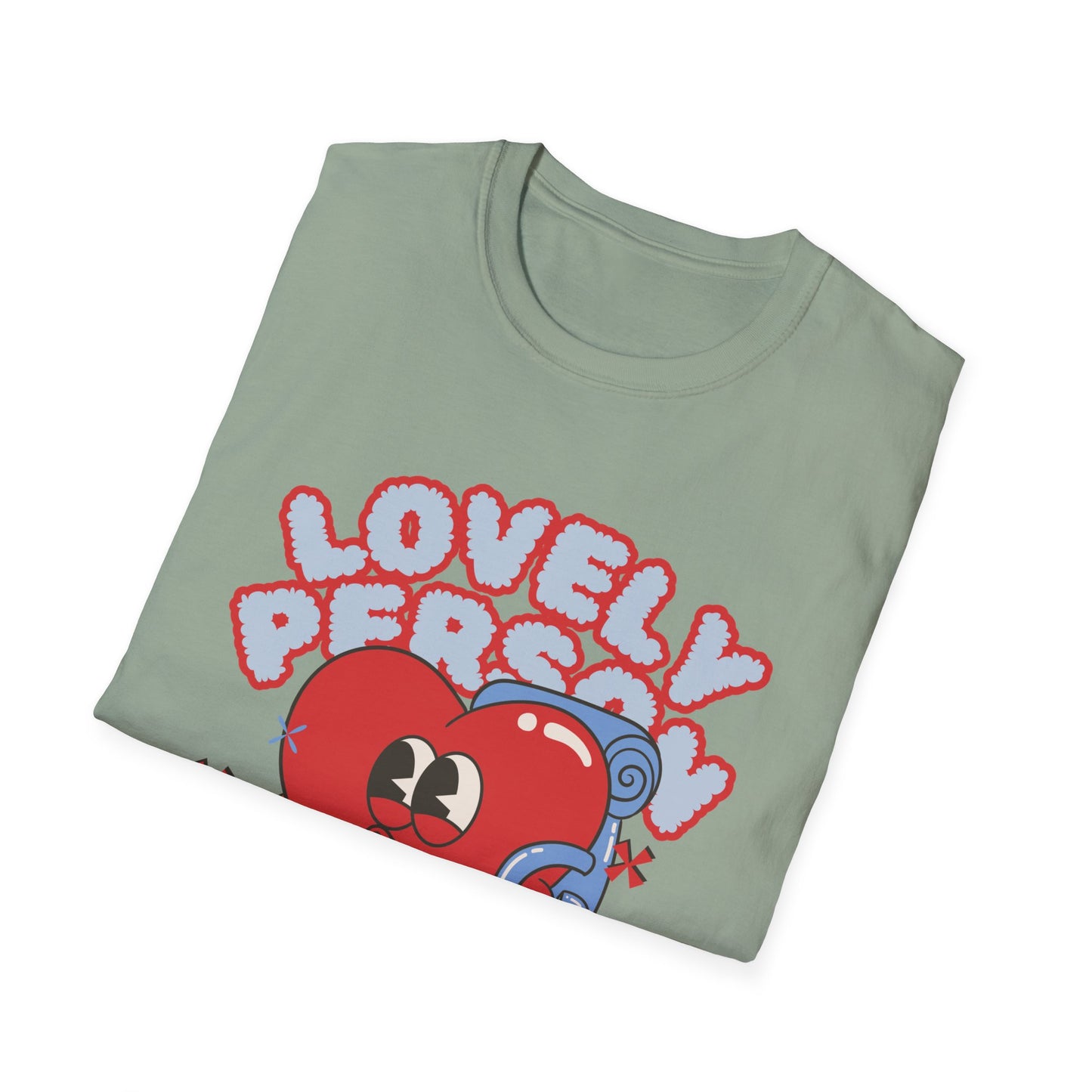 Heart Graphic Unisex T-Shirt - 'Lovely Person'