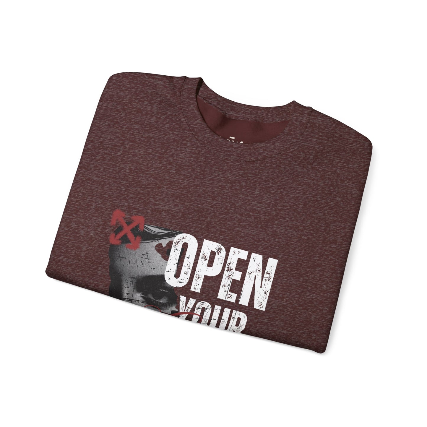 Crewneck Sweatshirt 'Open Your Eyes'