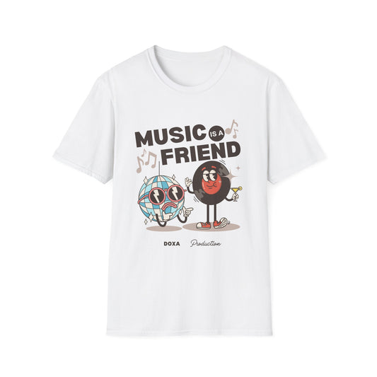 Music is a Friend T-Shirt