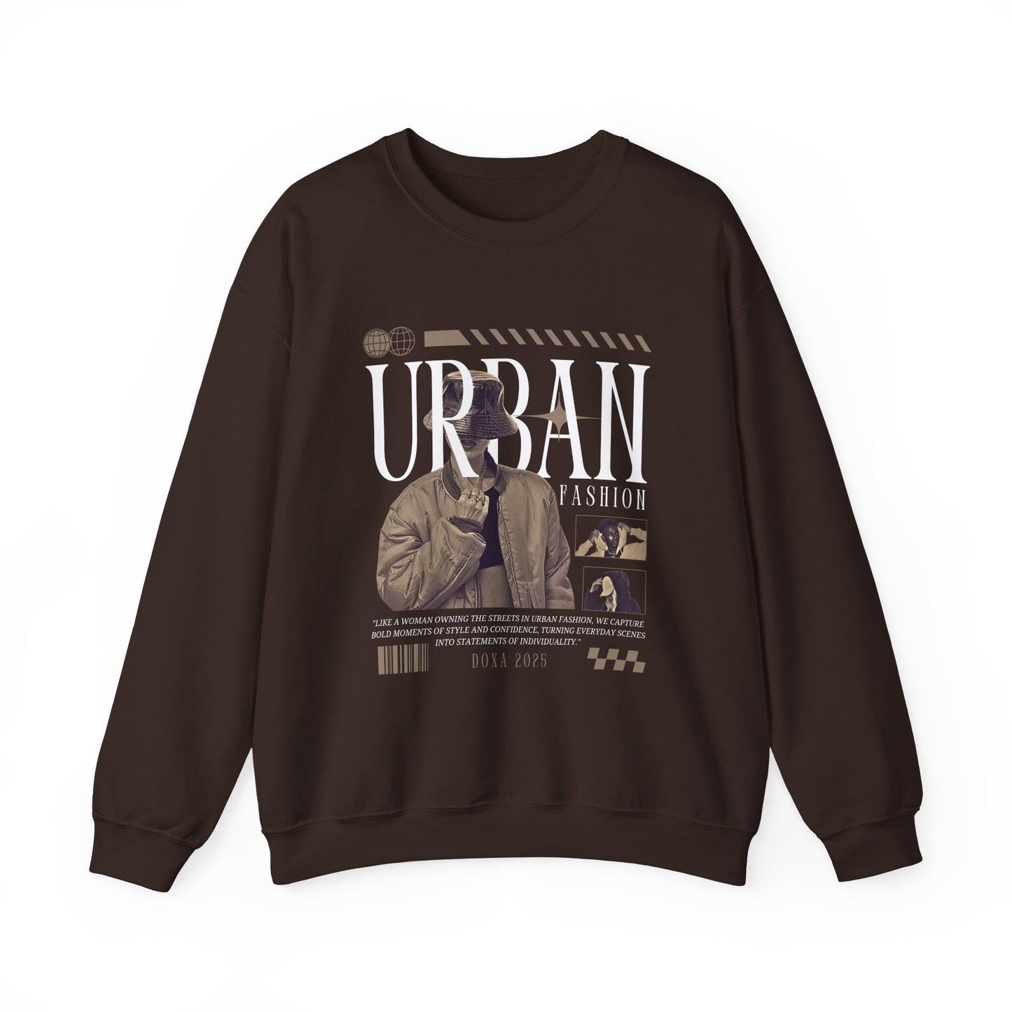 Urban Fashion Crewneck Sweatshirt