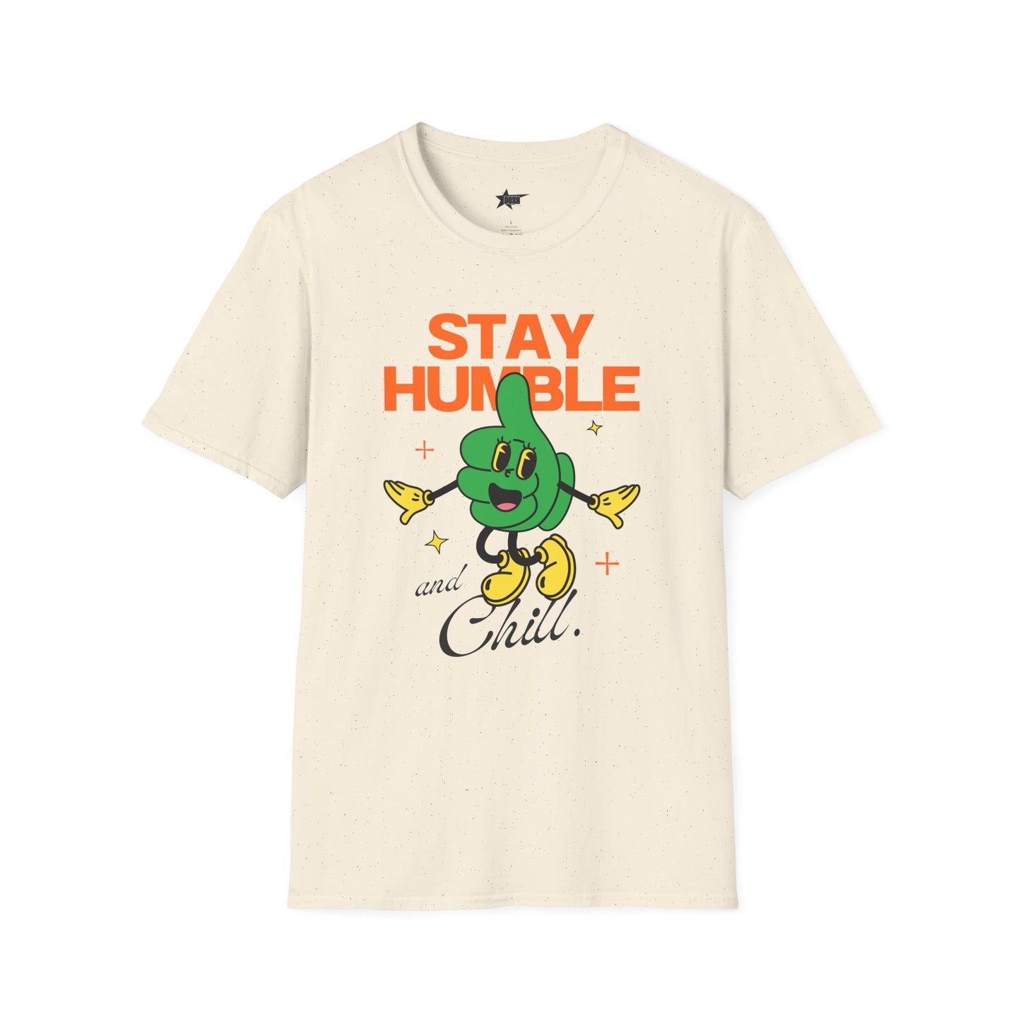 Thumbs Up Unisex T-Shirt - 'Stay humble and chill'