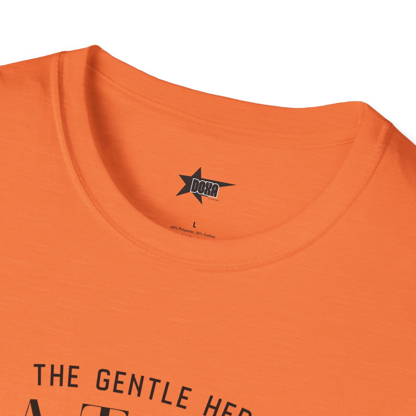 Graphic T-Shirt for Father - 'The Gentle Hero' Real Heroes Don’t Wear Capes