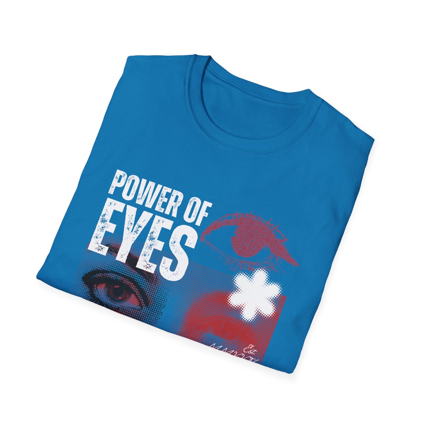 Unisex T-Shirt with 'Power of Eyes' Design