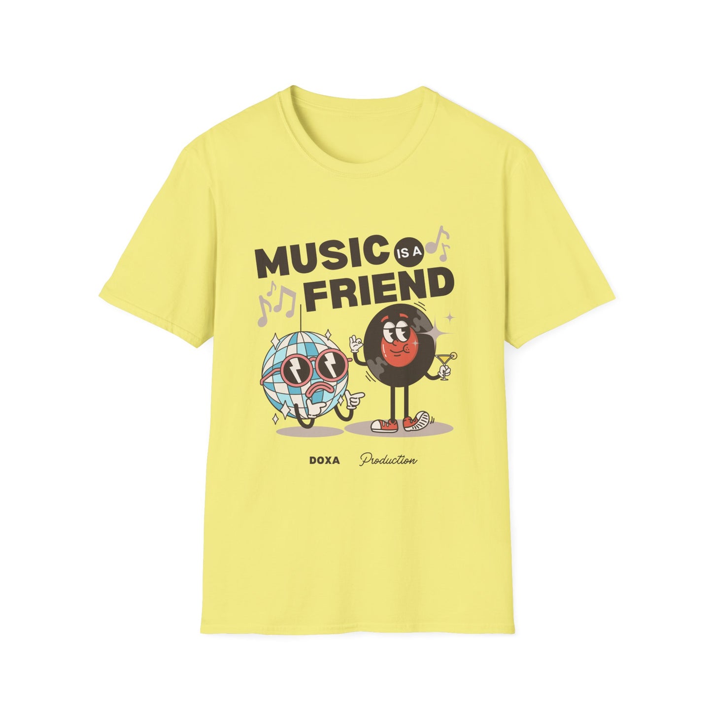 Music is a Friend T-Shirt