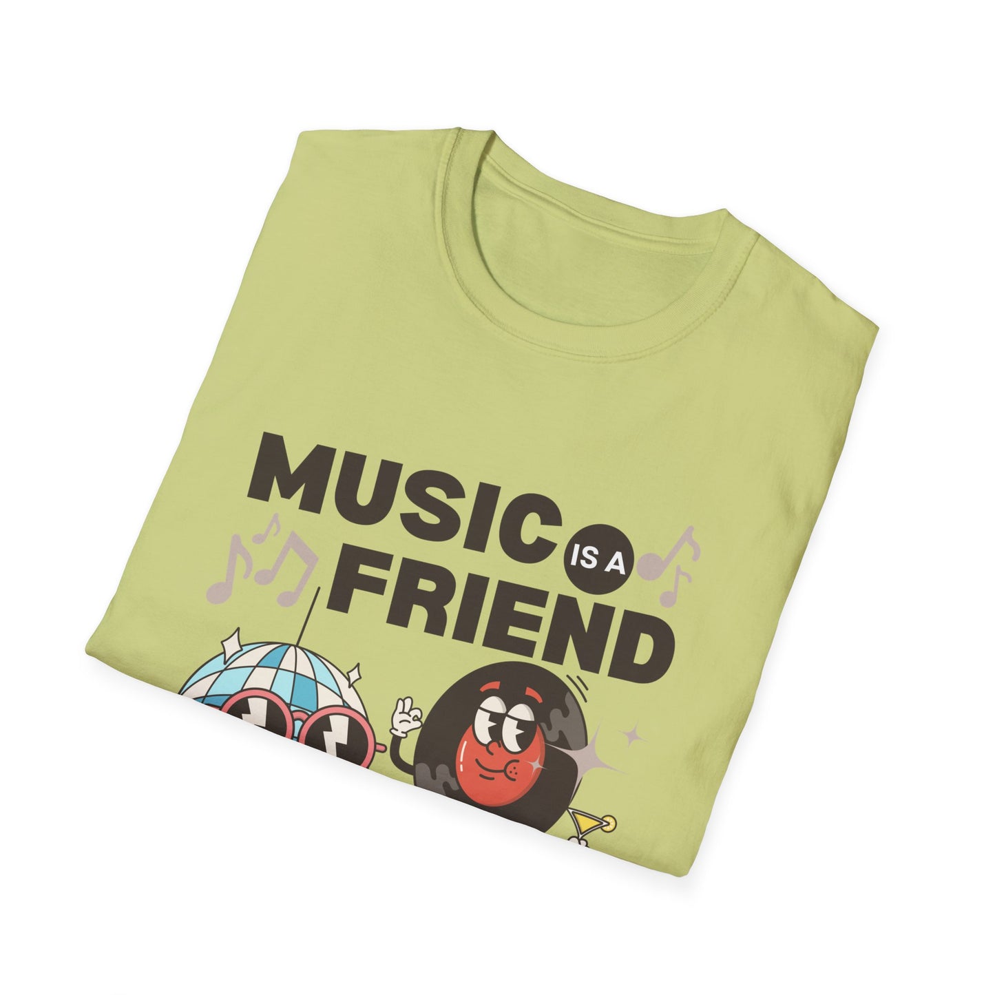 Music is a Friend T-Shirt