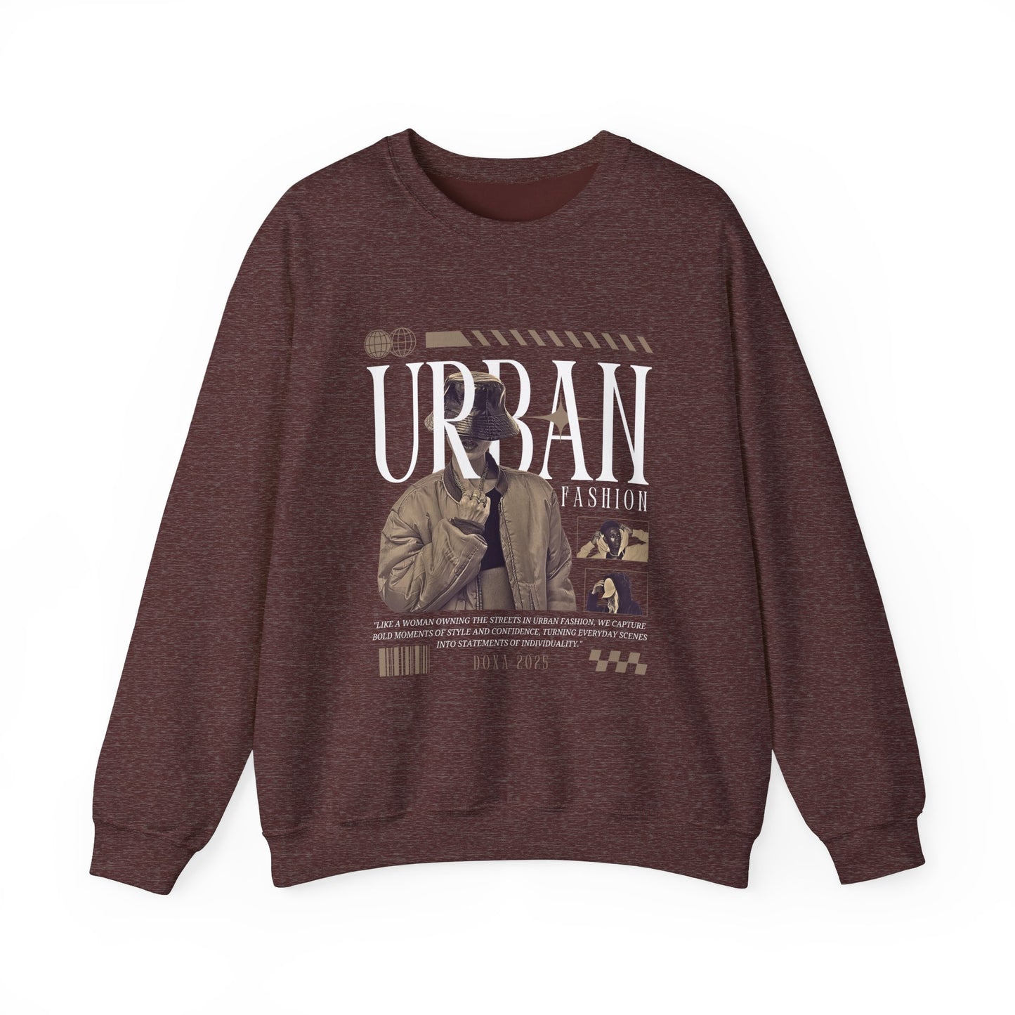 Urban Fashion Crewneck Sweatshirt