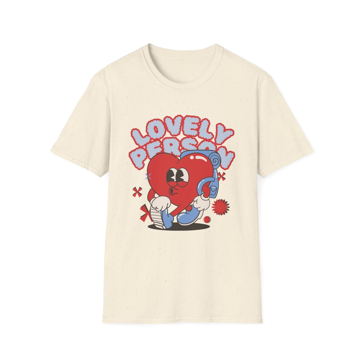 Heart Graphic Unisex T-Shirt - 'Lovely Person'