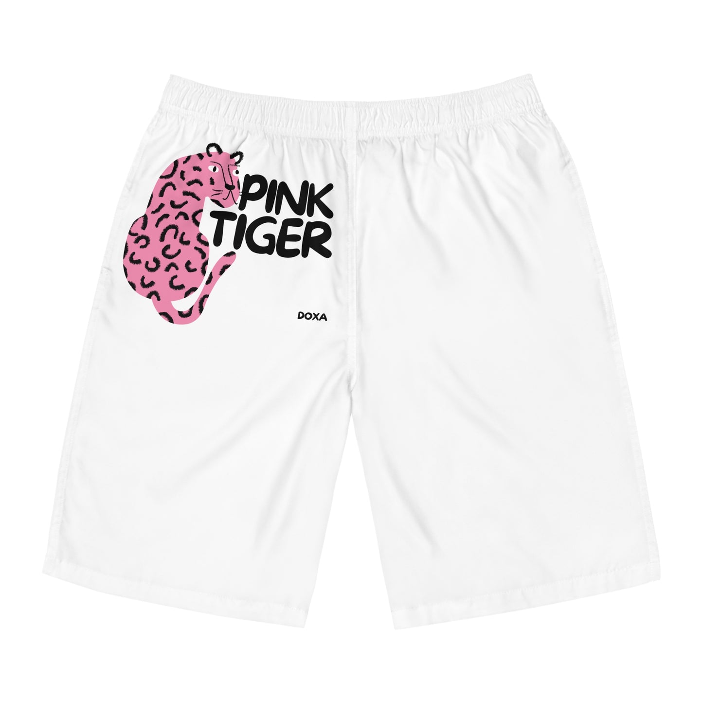 Men's Board Shorts - Pink Tiger Shorts