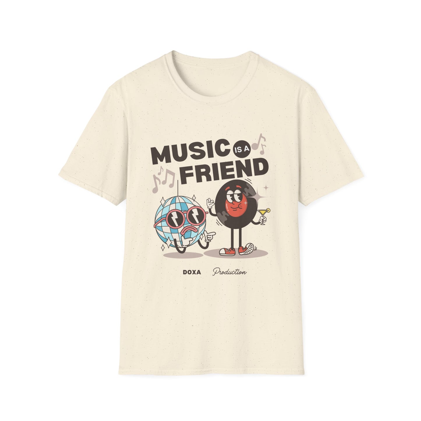 Music is a Friend T-Shirt