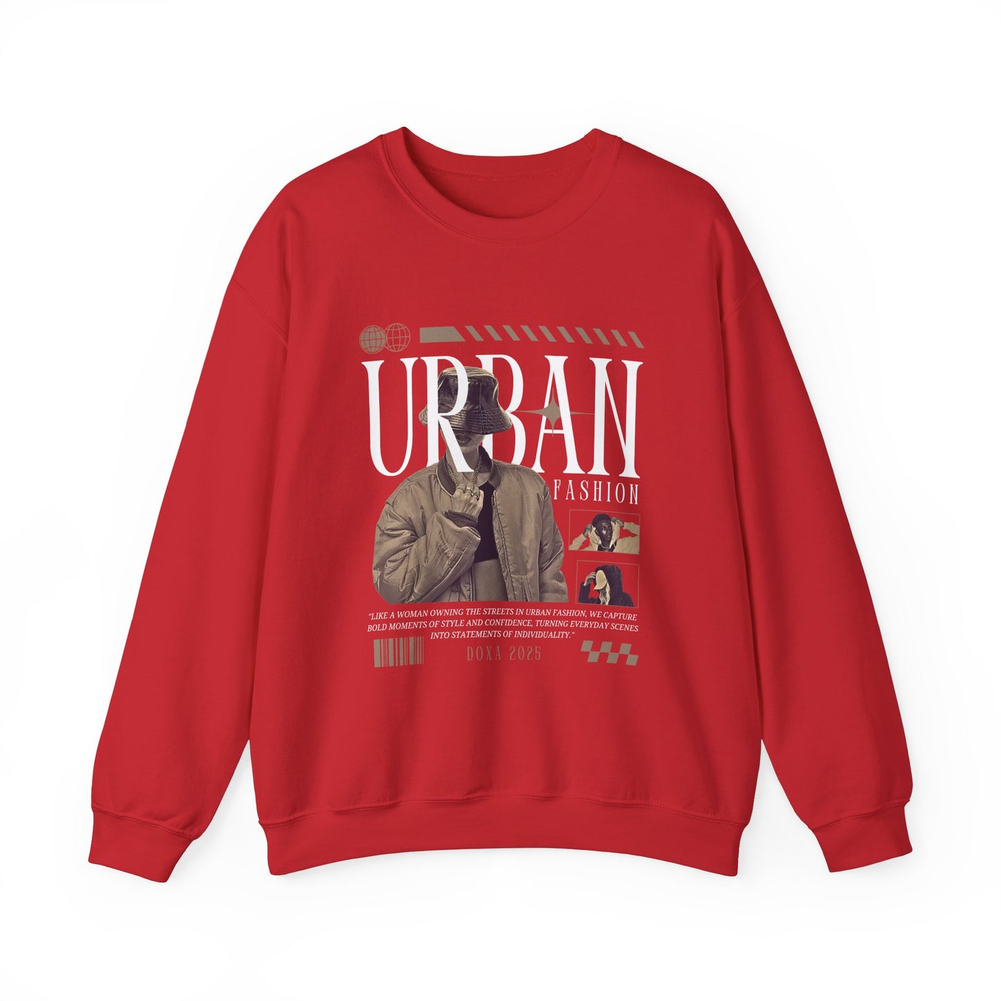 Urban Fashion Crewneck Sweatshirt