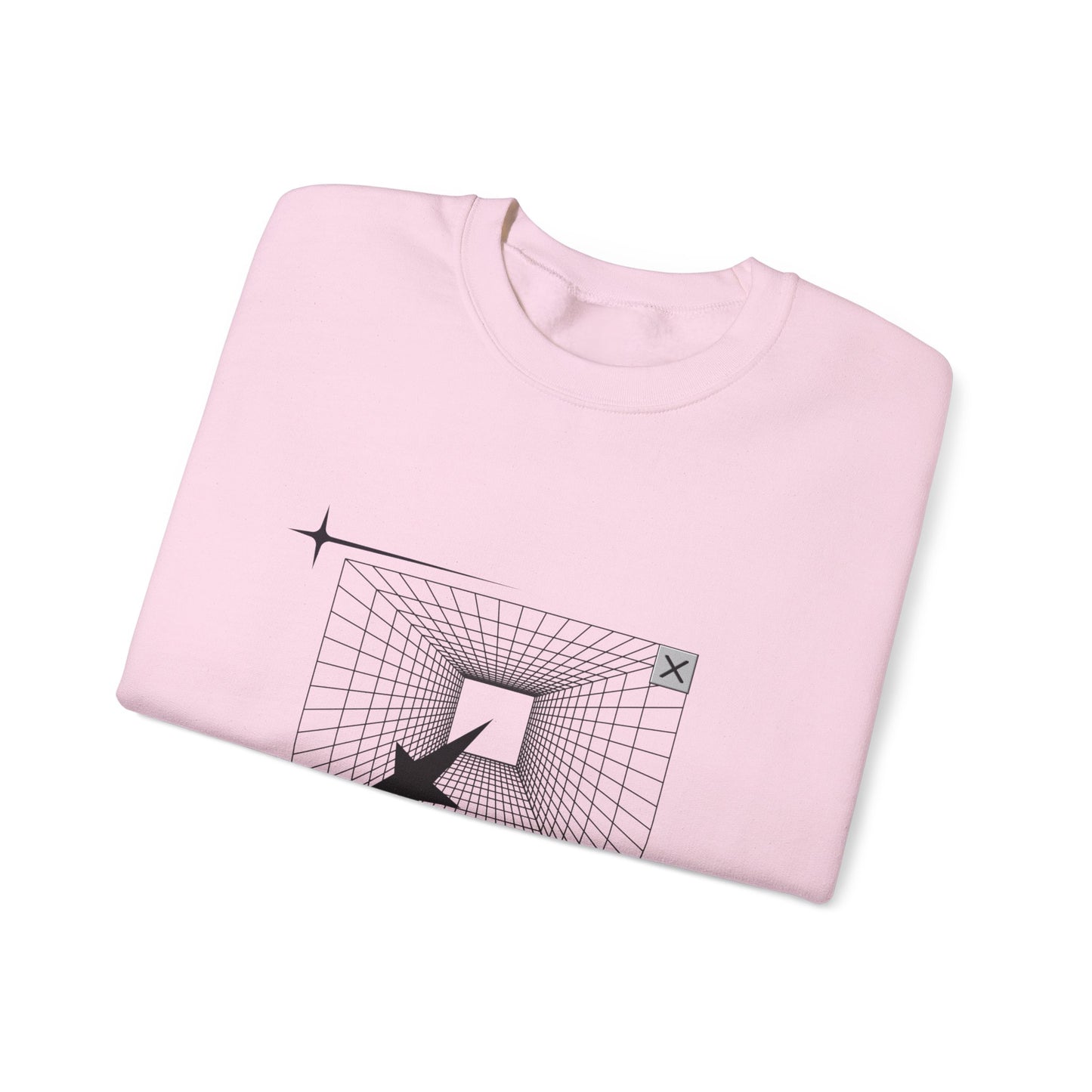 Grid Tunnel 3D Sweatshirt