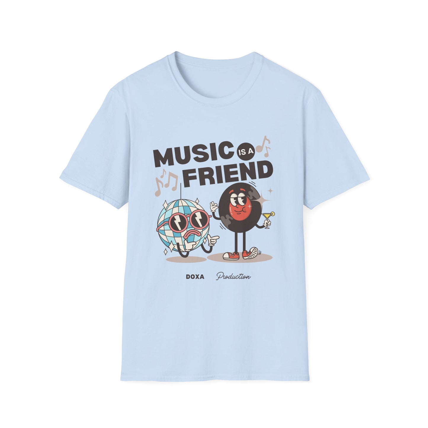 Music is a Friend T-Shirt