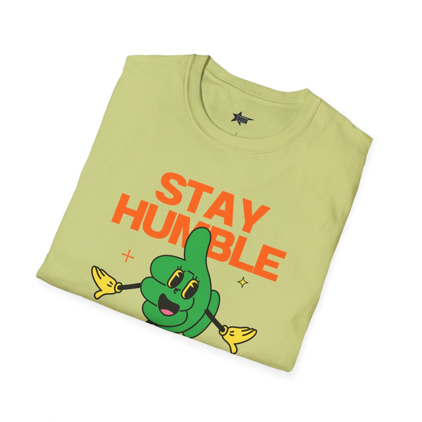 Thumbs Up Unisex T-Shirt - 'Stay humble and chill'