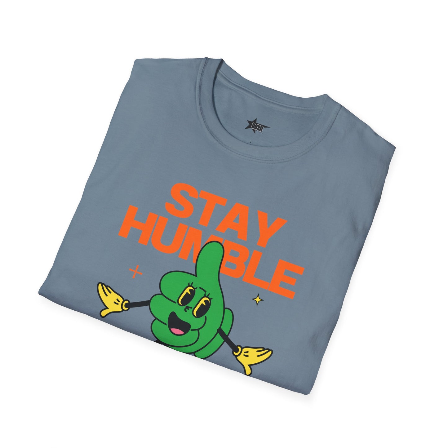 Thumbs Up Unisex T-Shirt - 'Stay humble and chill'