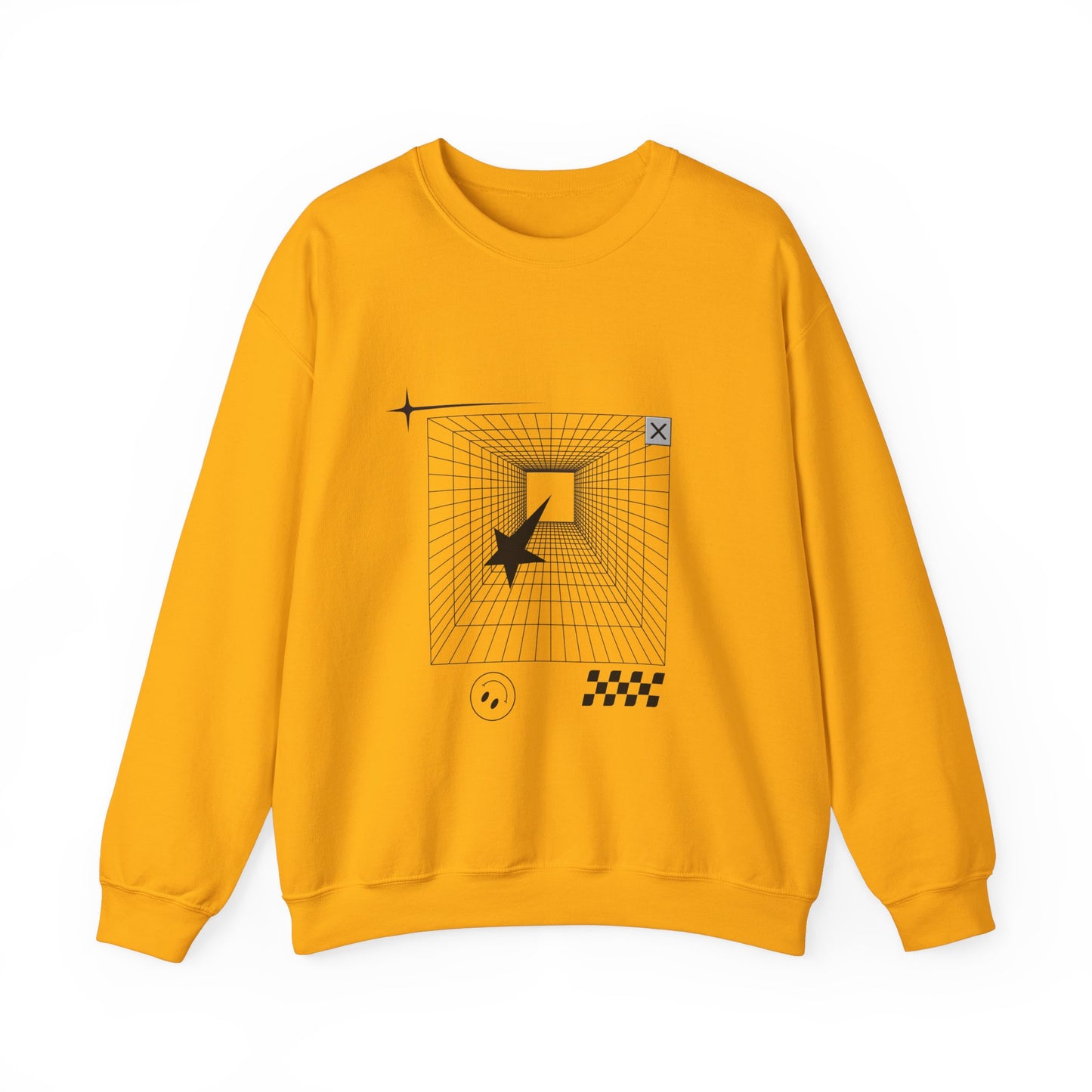 Grid Tunnel 3D Sweatshirt