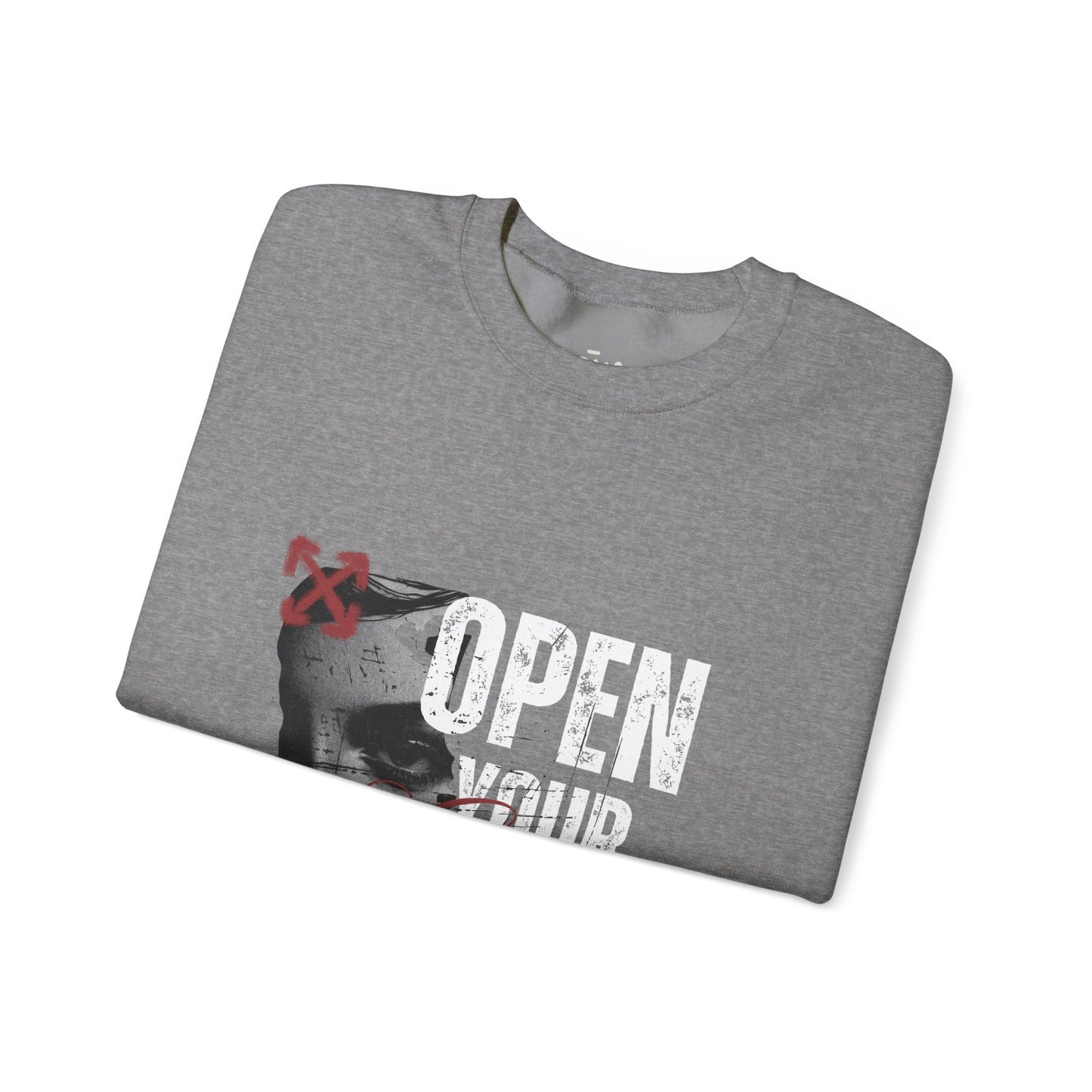 Crewneck Sweatshirt 'Open Your Eyes'