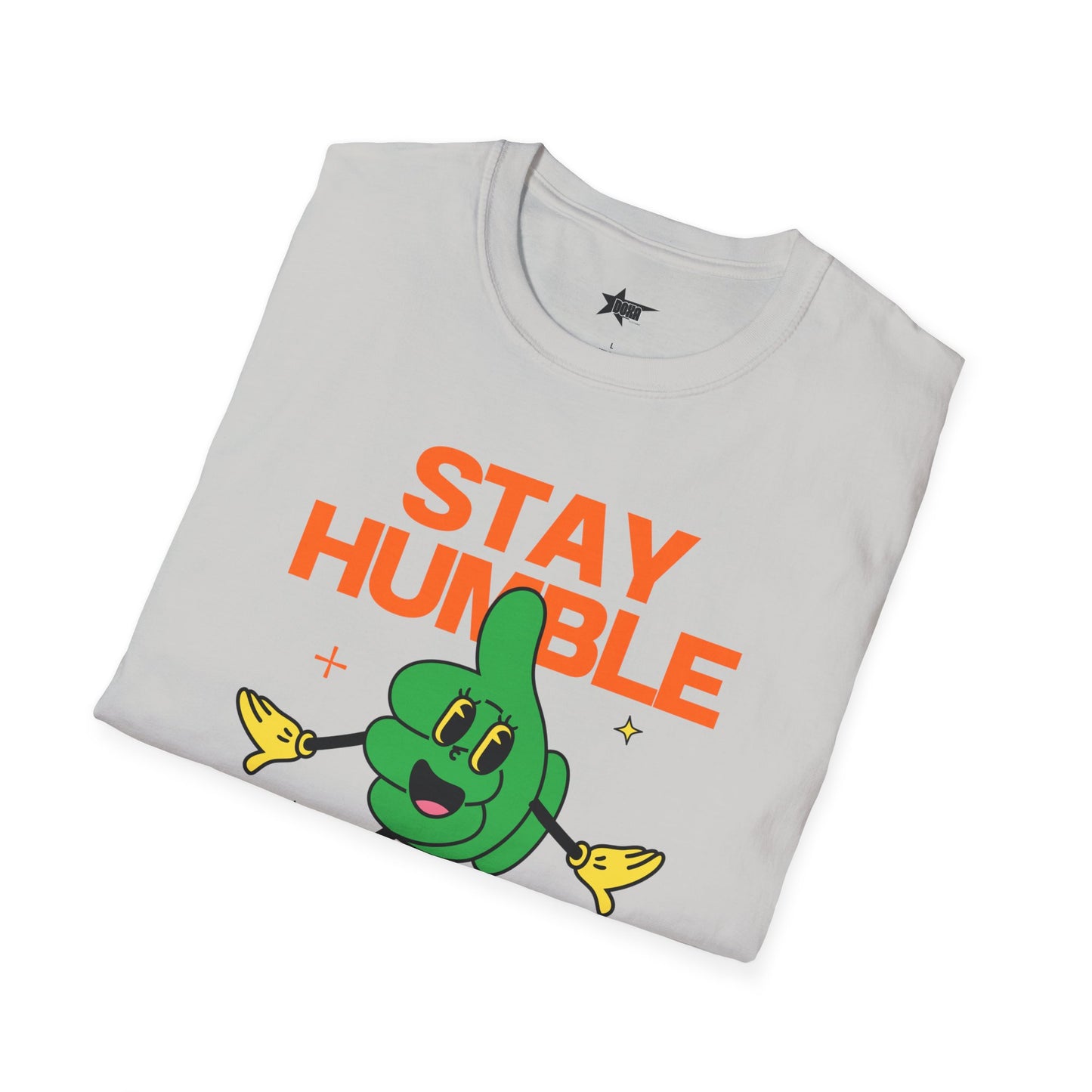 Thumbs Up Unisex T-Shirt - 'Stay humble and chill'