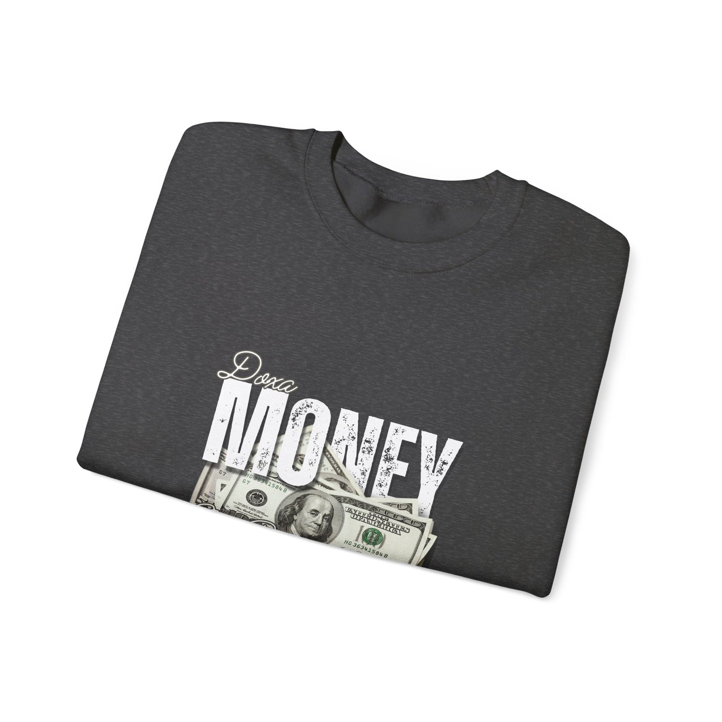 Crewneck Sweatshirt Money Can Buy Happiness Dollar Graphic