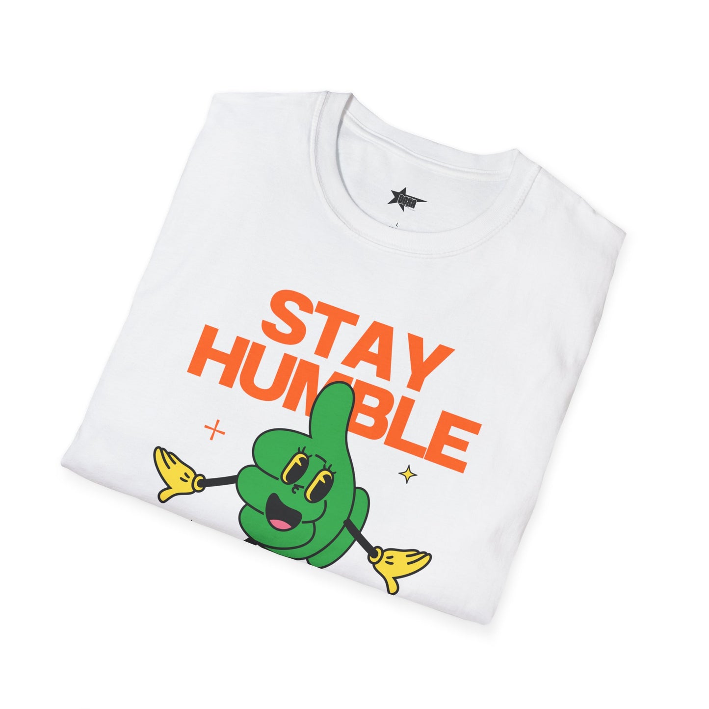 Thumbs Up Unisex T-Shirt - 'Stay humble and chill'