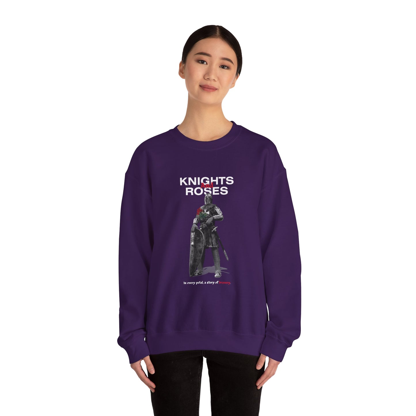 Knight and Roses Unisex Sweatshirt