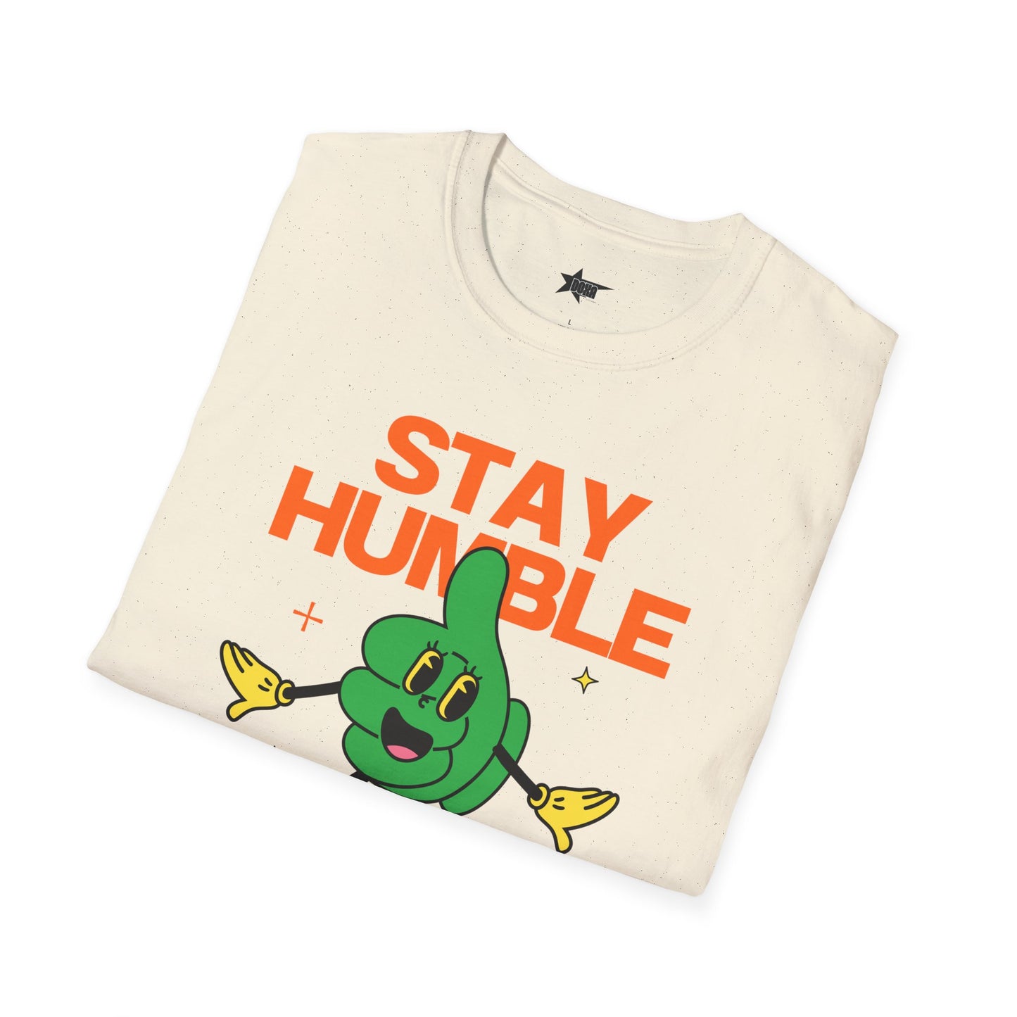 Thumbs Up Unisex T-Shirt - 'Stay humble and chill'