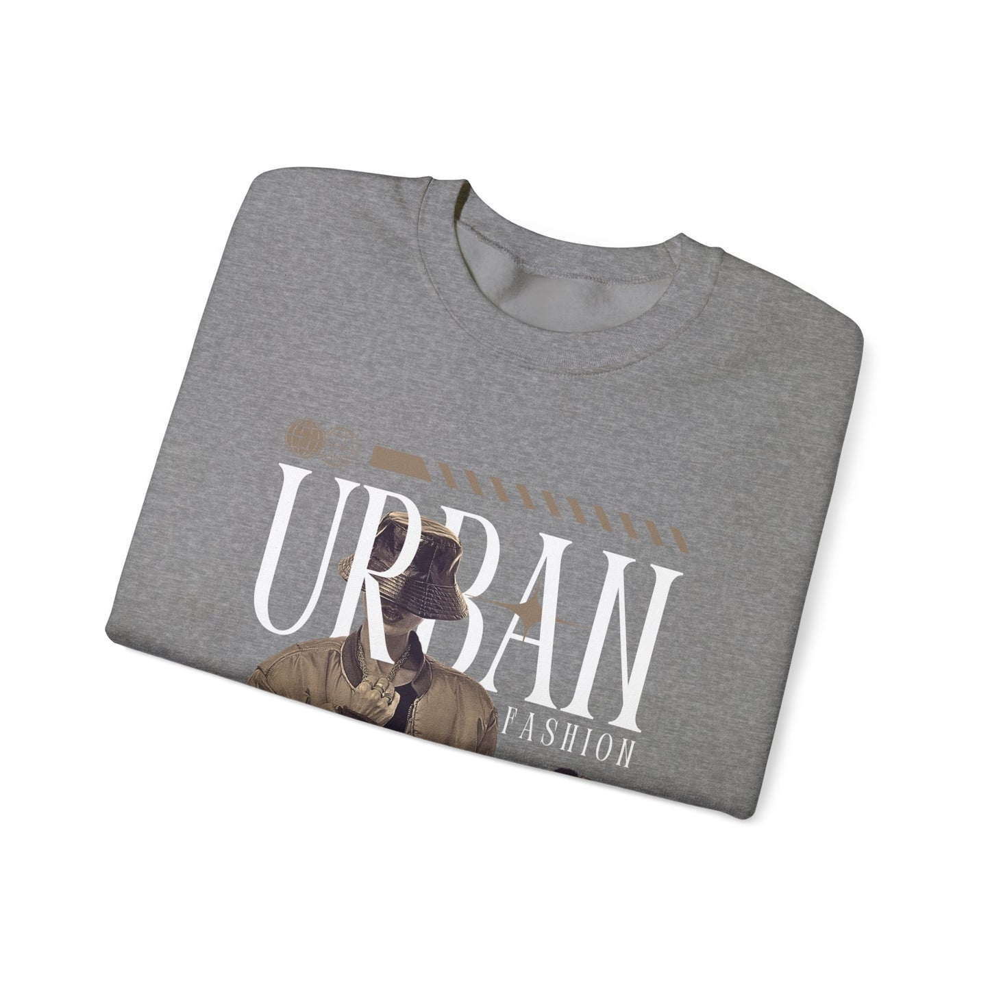 Urban Fashion Crewneck Sweatshirt