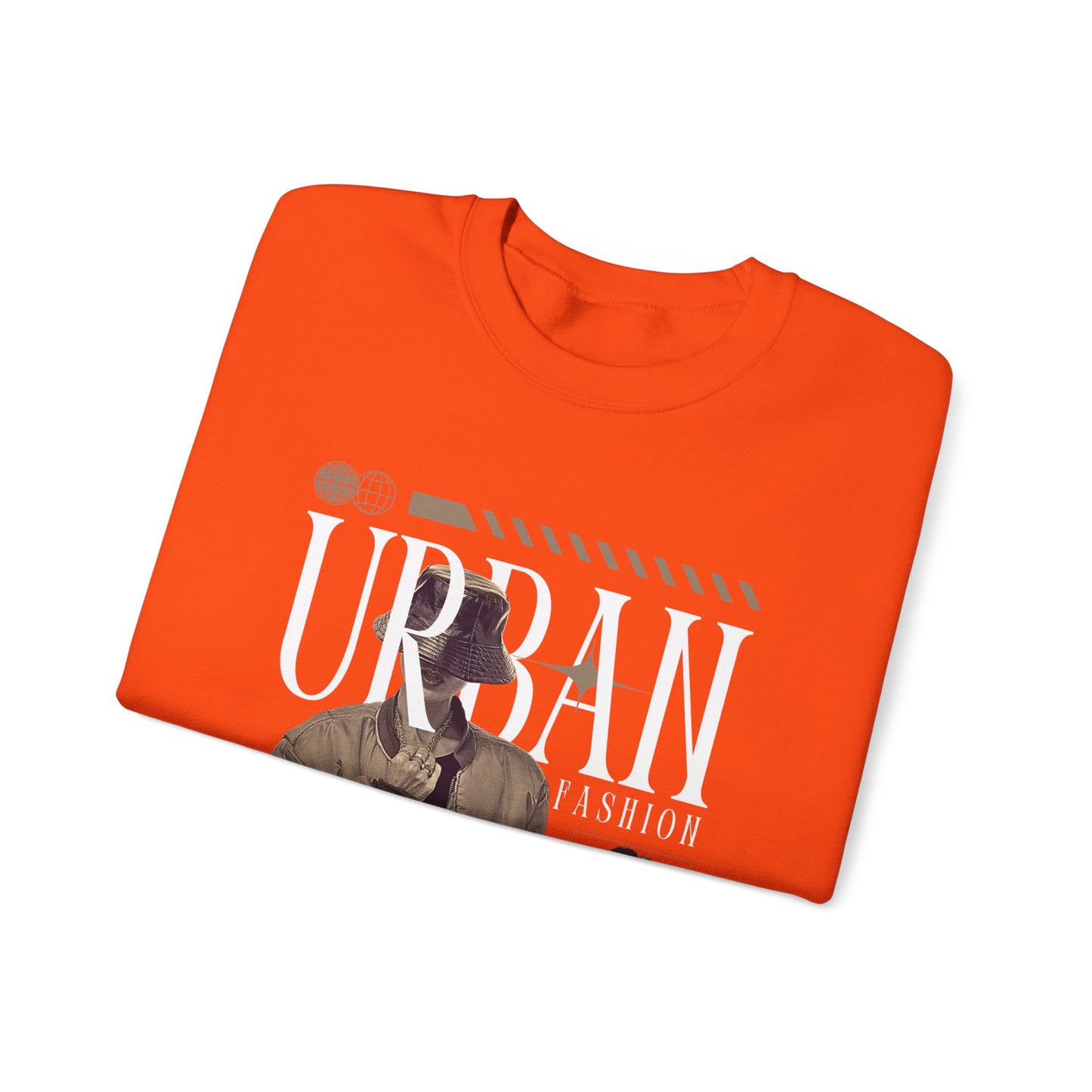 Urban Fashion Crewneck Sweatshirt