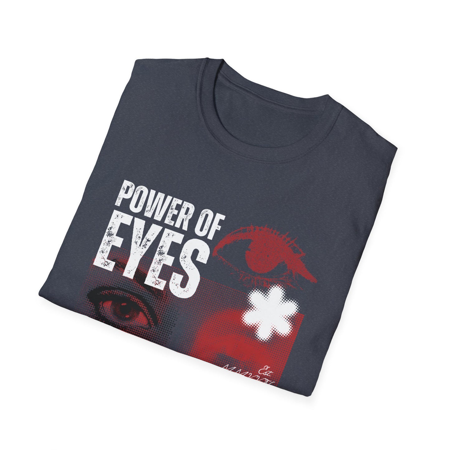 Unisex T-Shirt with 'Power of Eyes' Design