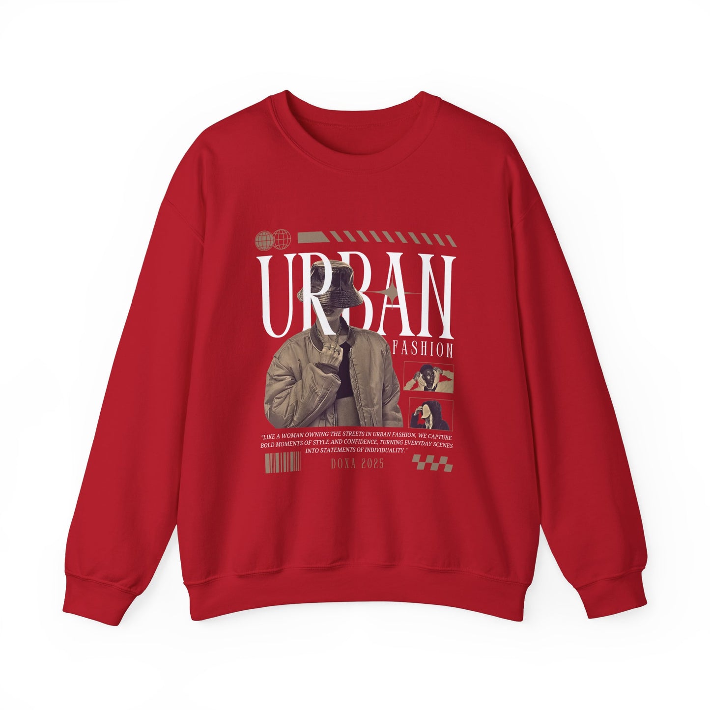 Urban Fashion Crewneck Sweatshirt