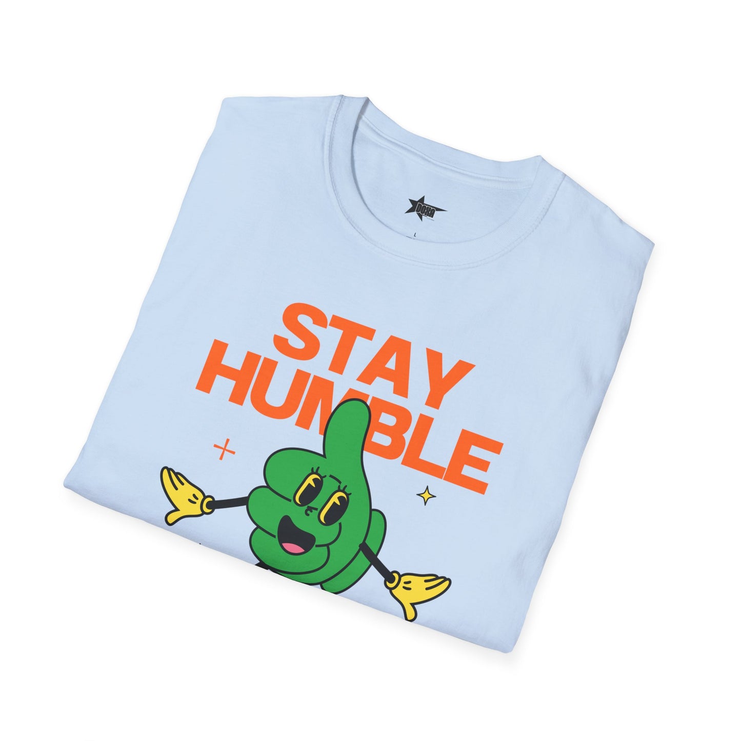 Thumbs Up Unisex T-Shirt - 'Stay humble and chill'