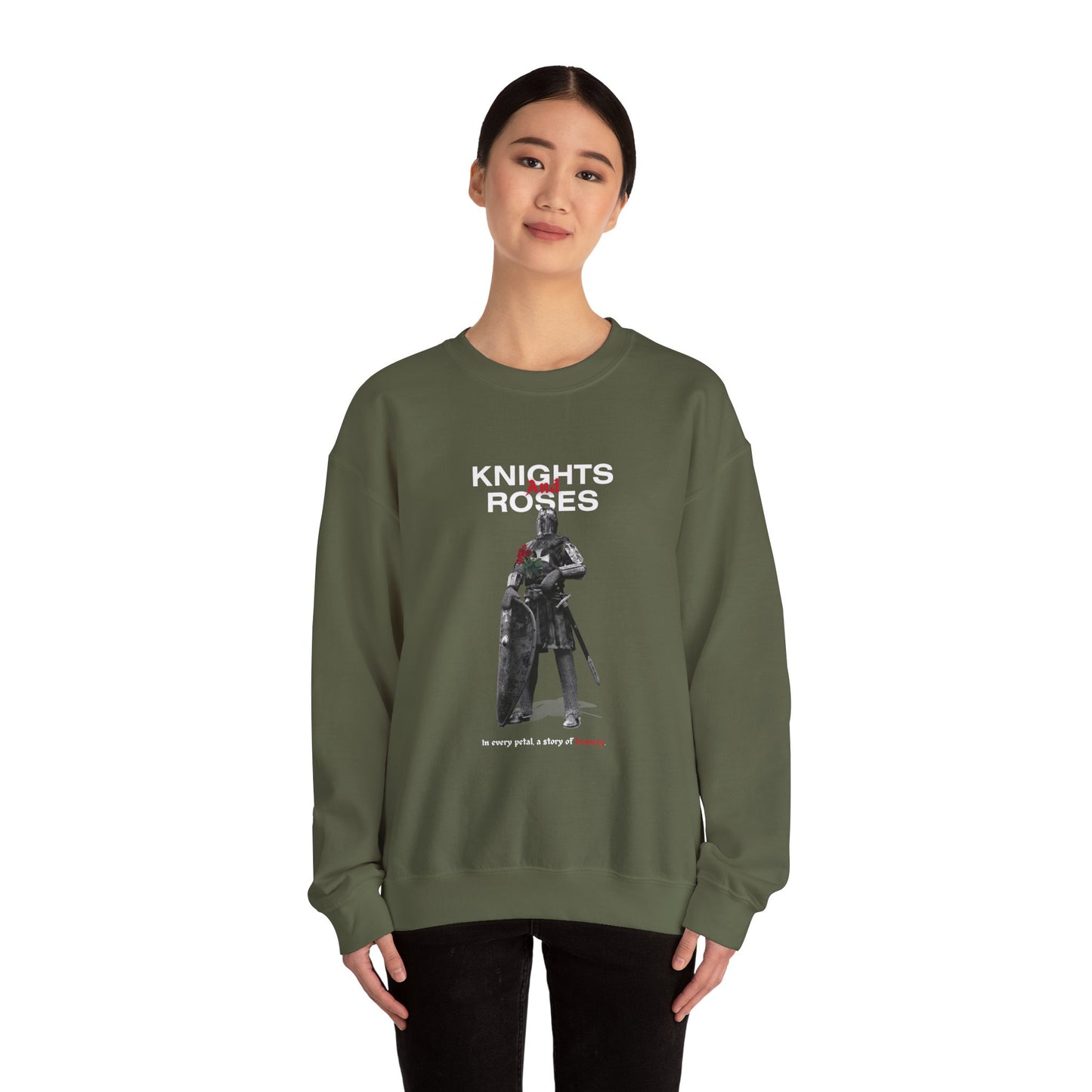 Knight and Roses Unisex Sweatshirt