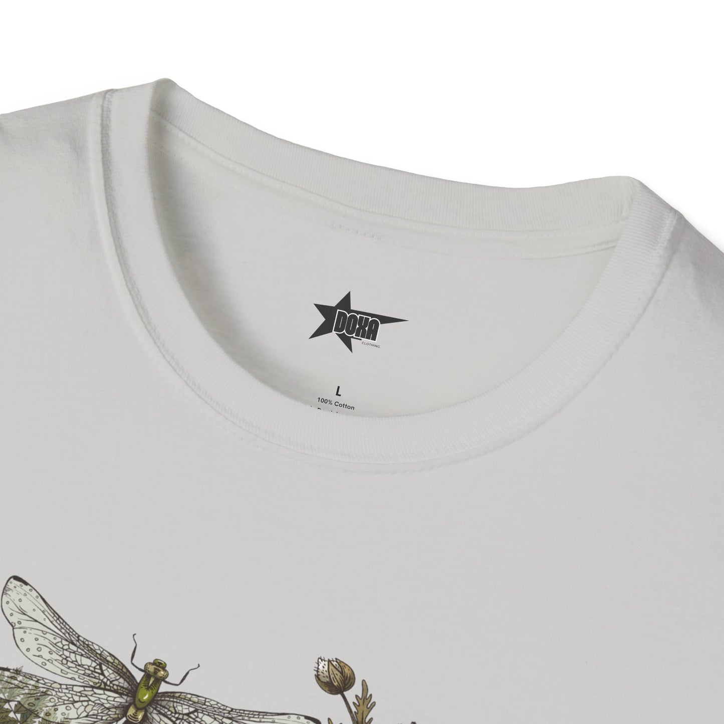 Skull Flower T-Shirt - Vintage Aesthetic Graphic Tee