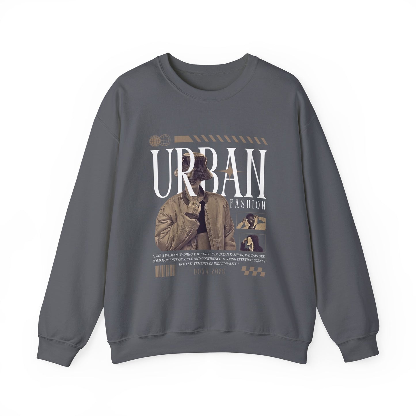 Urban Fashion Crewneck Sweatshirt