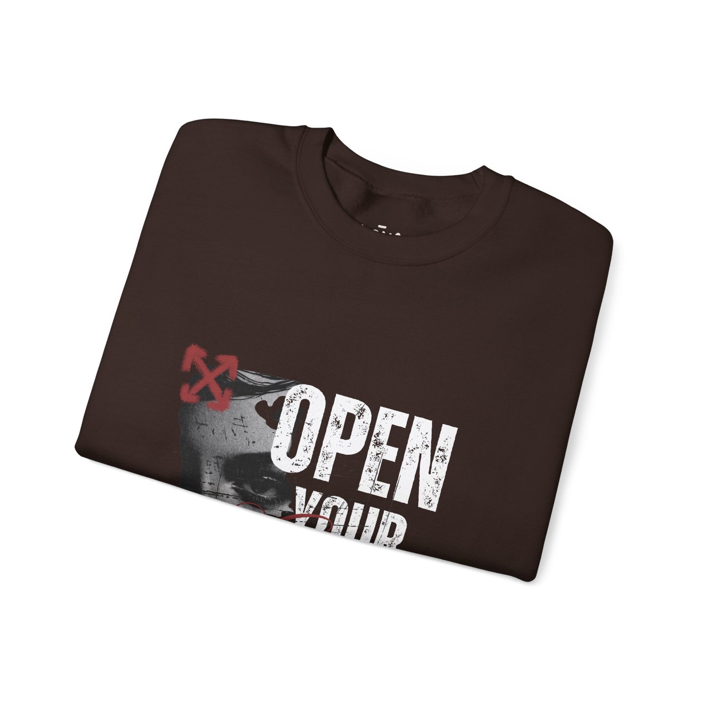 Crewneck Sweatshirt 'Open Your Eyes'