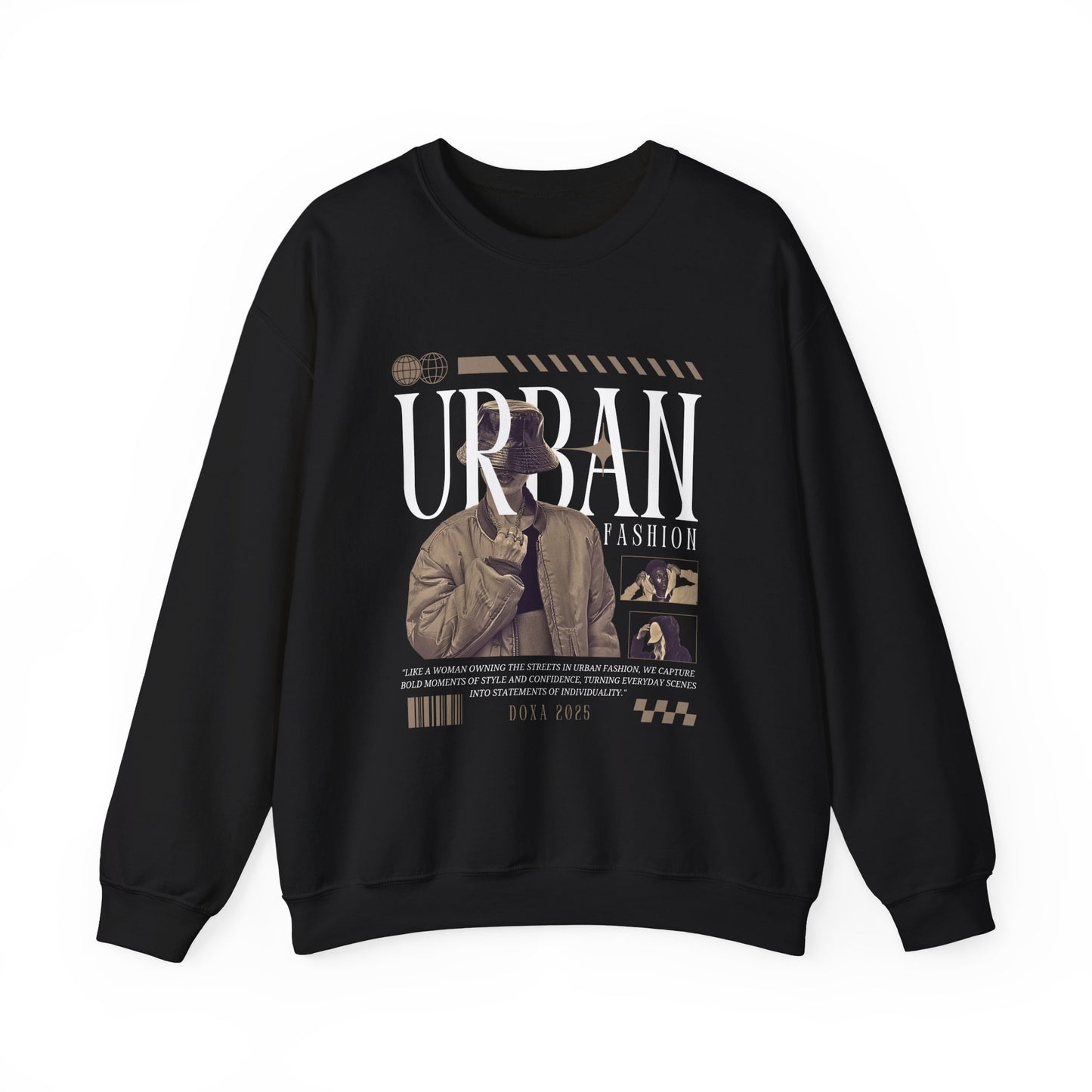 Urban Fashion Crewneck Sweatshirt