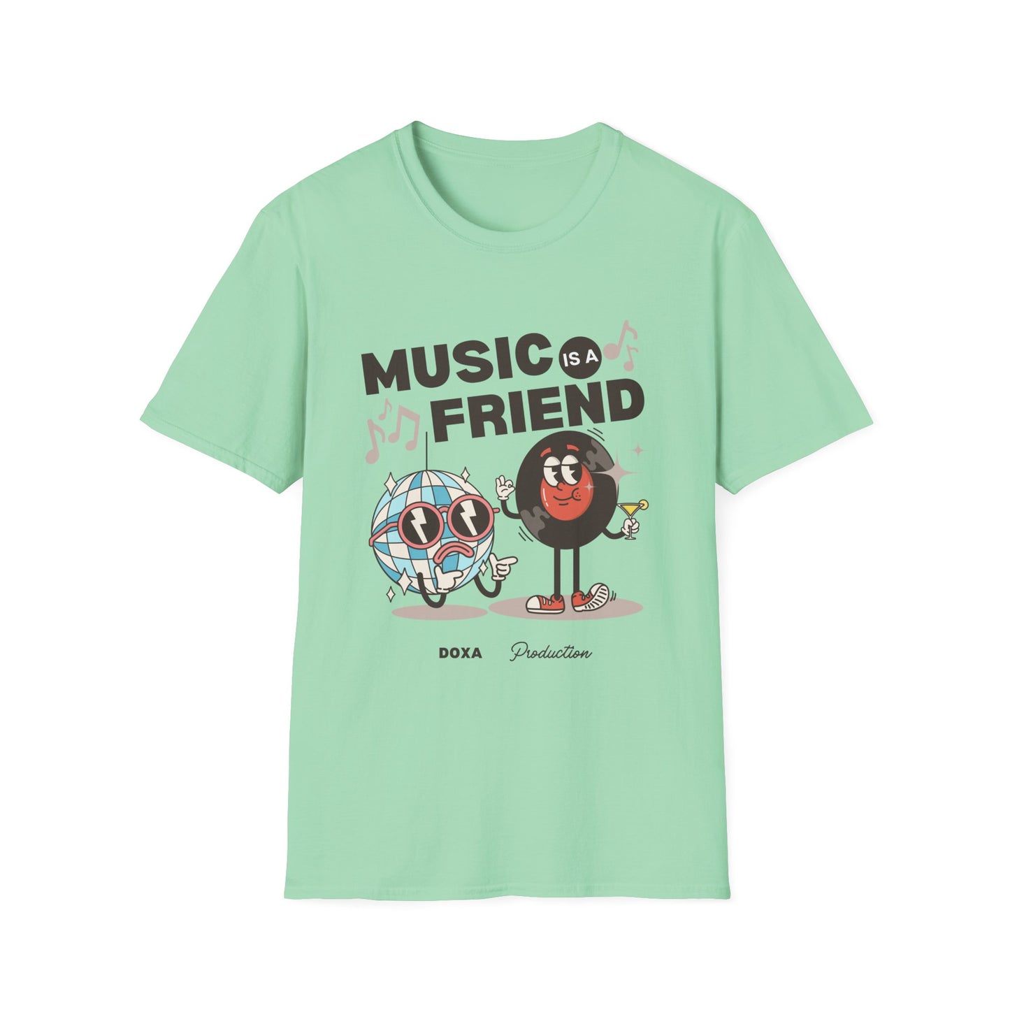 Music is a Friend T-Shirt