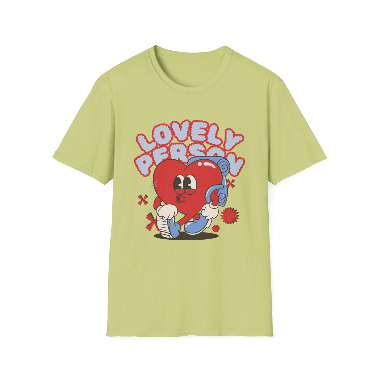 Heart Graphic Unisex T-Shirt - 'Lovely Person'