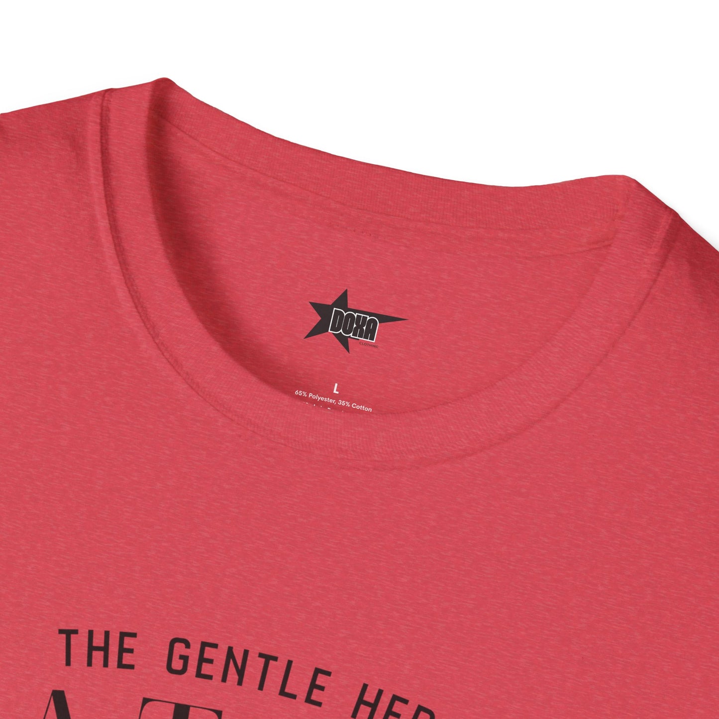 Graphic T-Shirt for Father - 'The Gentle Hero' Real Heroes Don’t Wear Capes