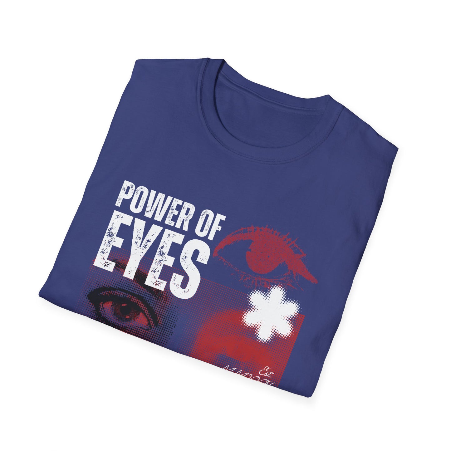 Unisex T-Shirt with 'Power of Eyes' Design