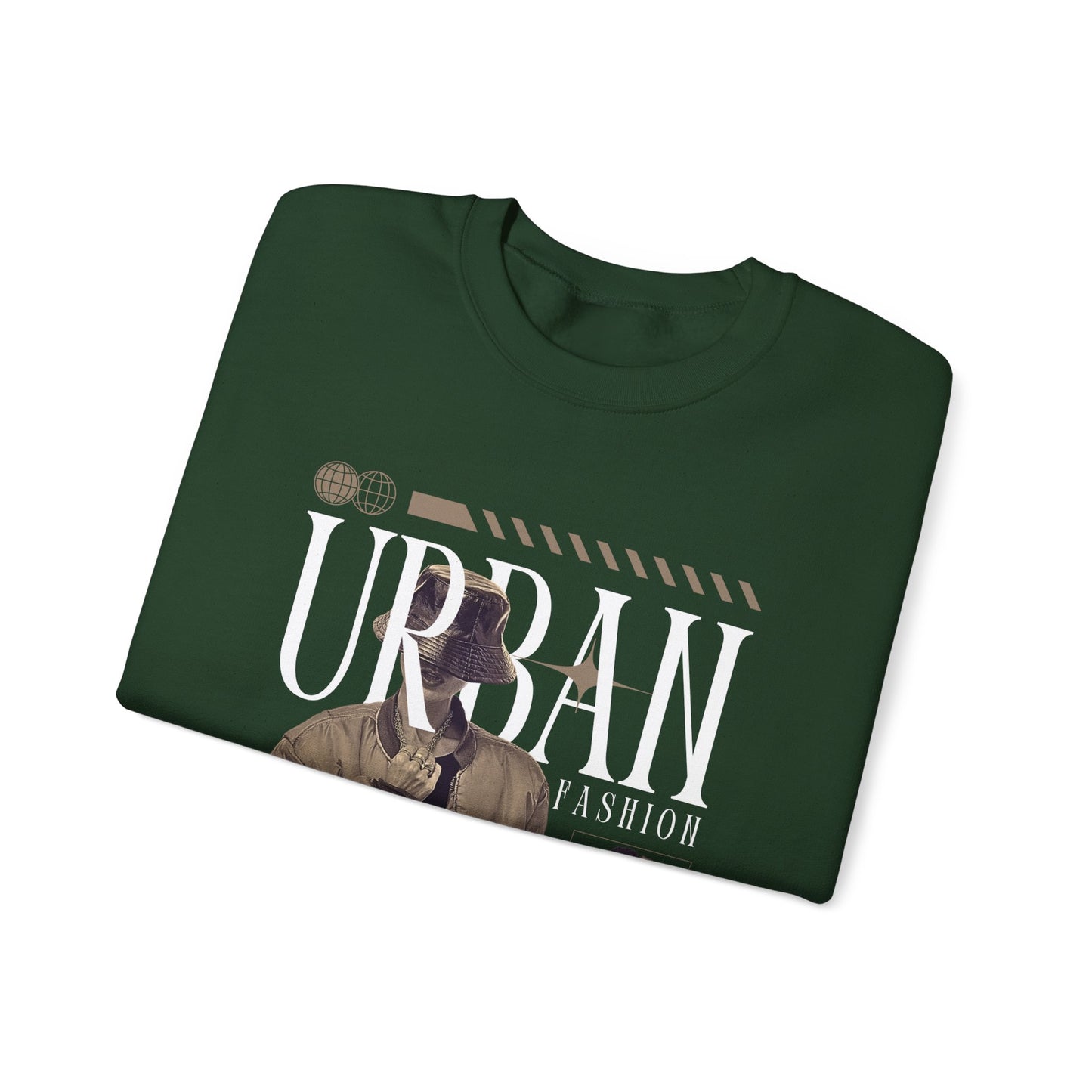 Urban Fashion Crewneck Sweatshirt