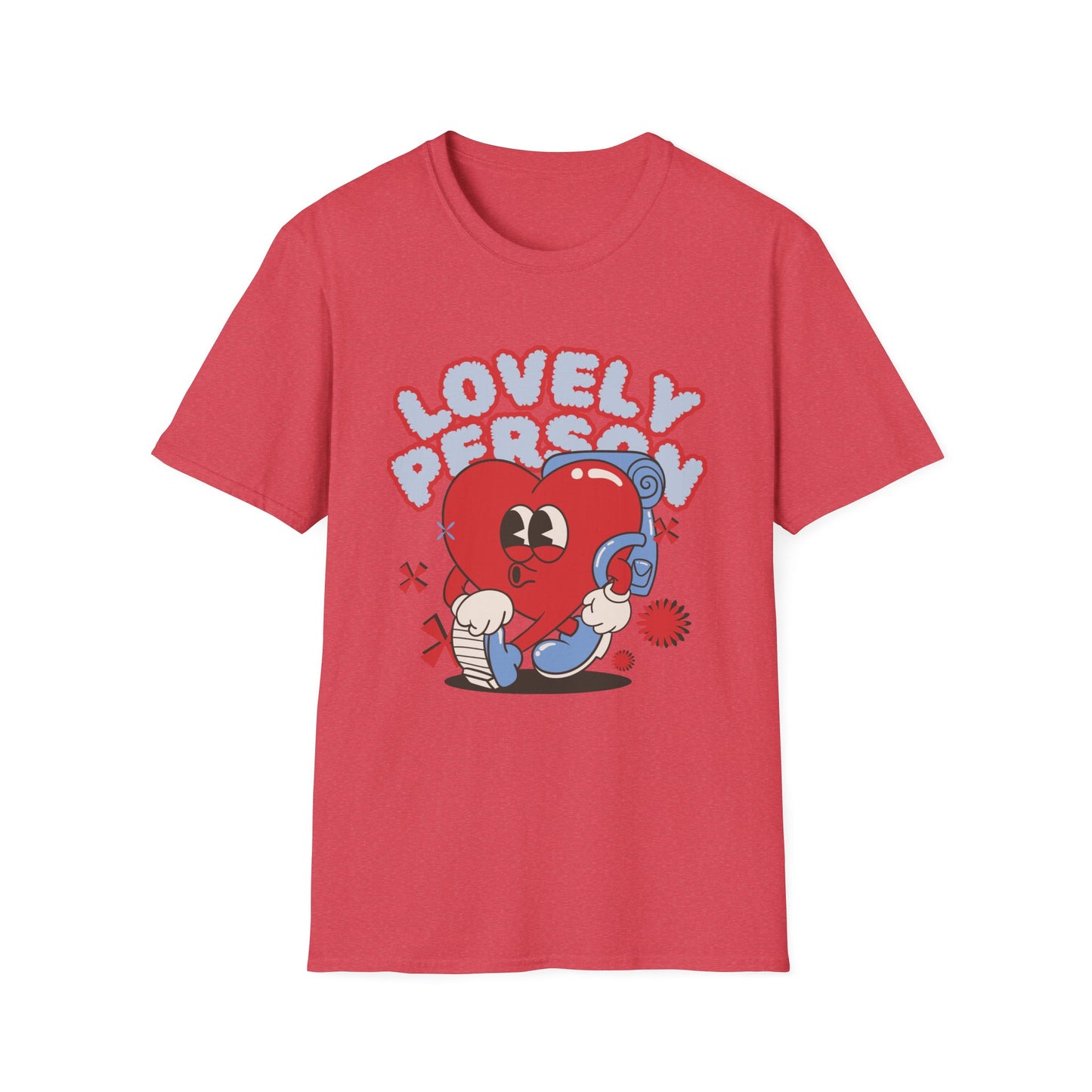 Heart Graphic Unisex T-Shirt - 'Lovely Person'