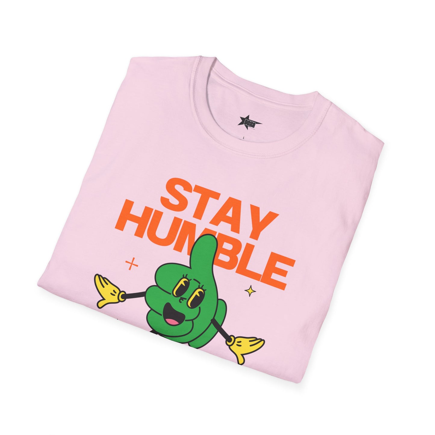 Thumbs Up Unisex T-Shirt - 'Stay humble and chill'