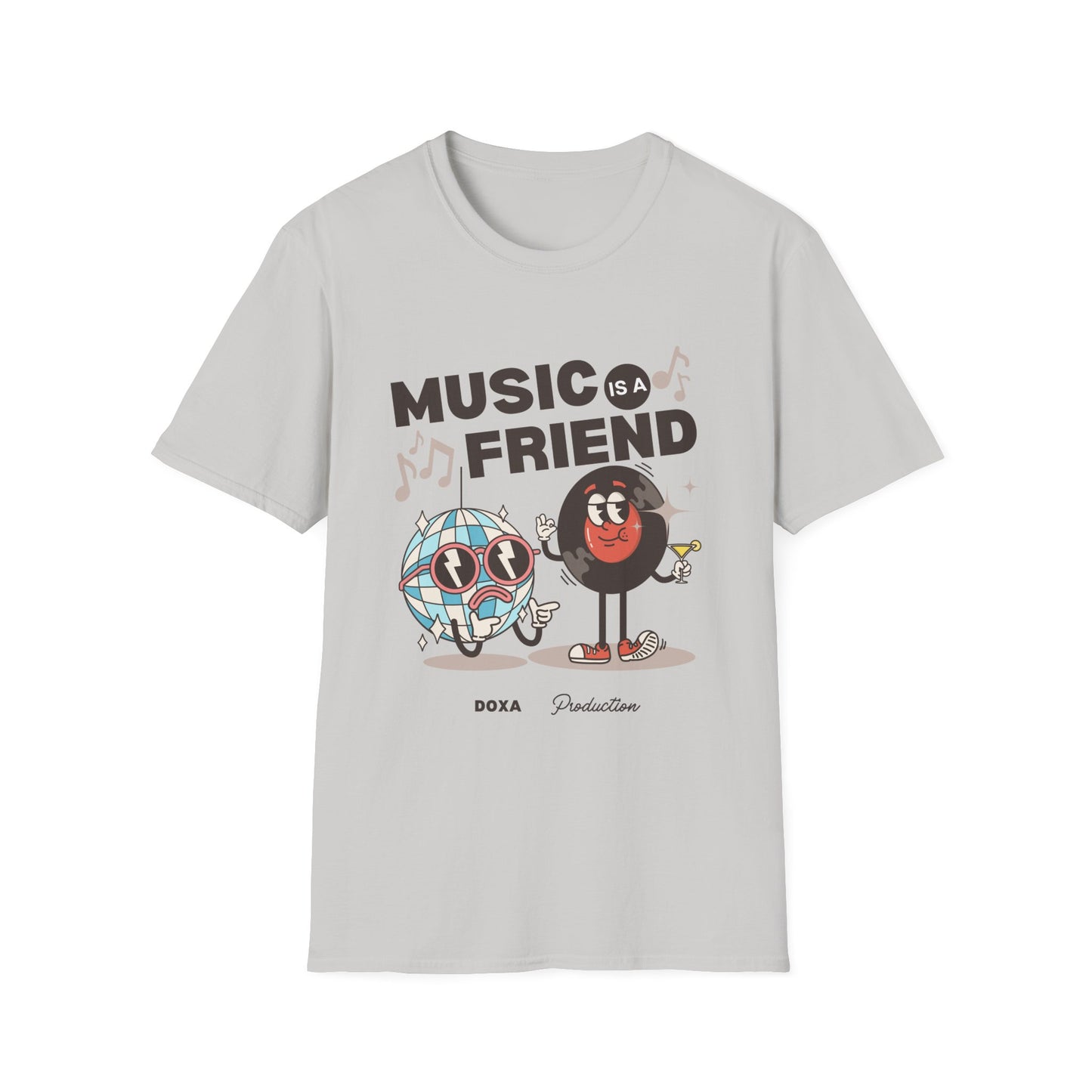 Music is a Friend T-Shirt