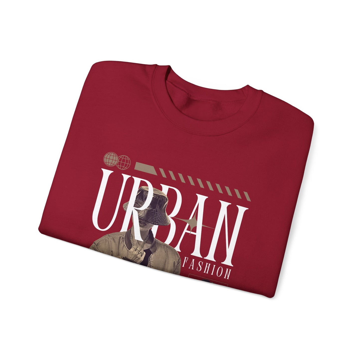 Urban Fashion Crewneck Sweatshirt